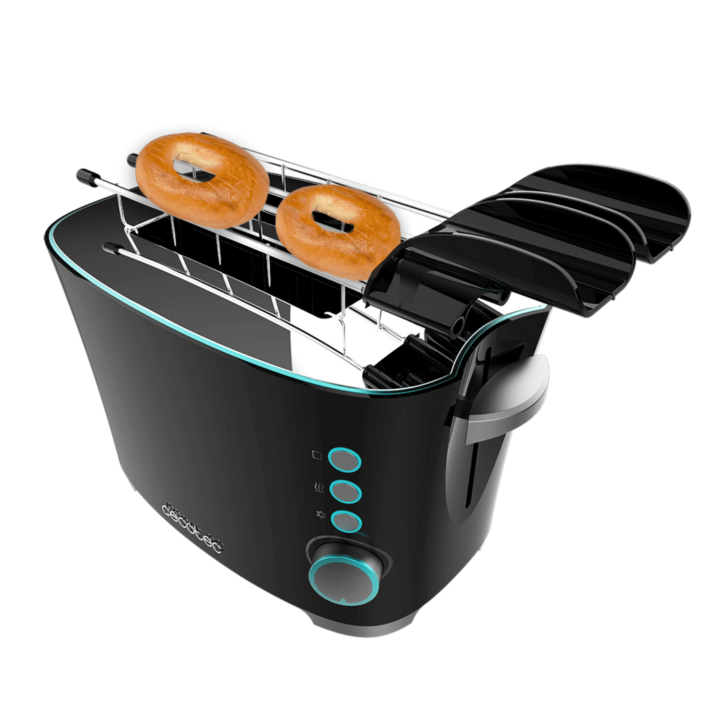 Torradeira Cecotec ToastTaste Extra 1000W Preto