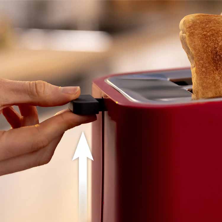 Torradeira Bosch TAT4M224 MyMoment 2 Fatias 950W Vermelho