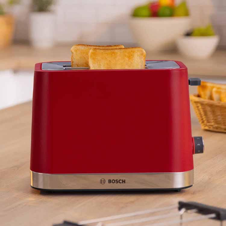 Torradeira Bosch TAT4M224 MyMoment 2 Fatias 950W Vermelho