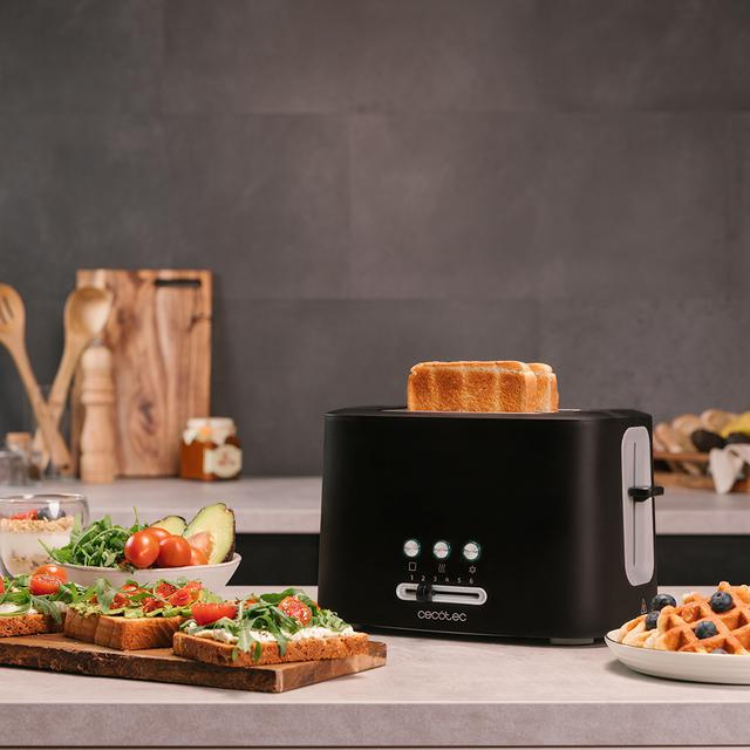 Torradeira Cecotec ToastTaste 9000 Double 1000W Preto