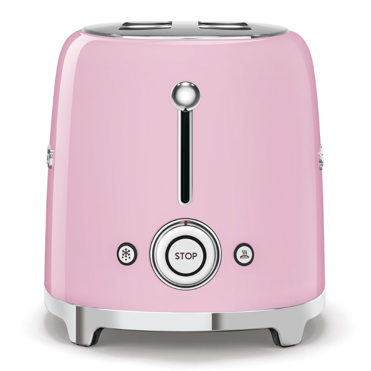 Torradeira Smeg Anni 50 4 Fatias Rosa