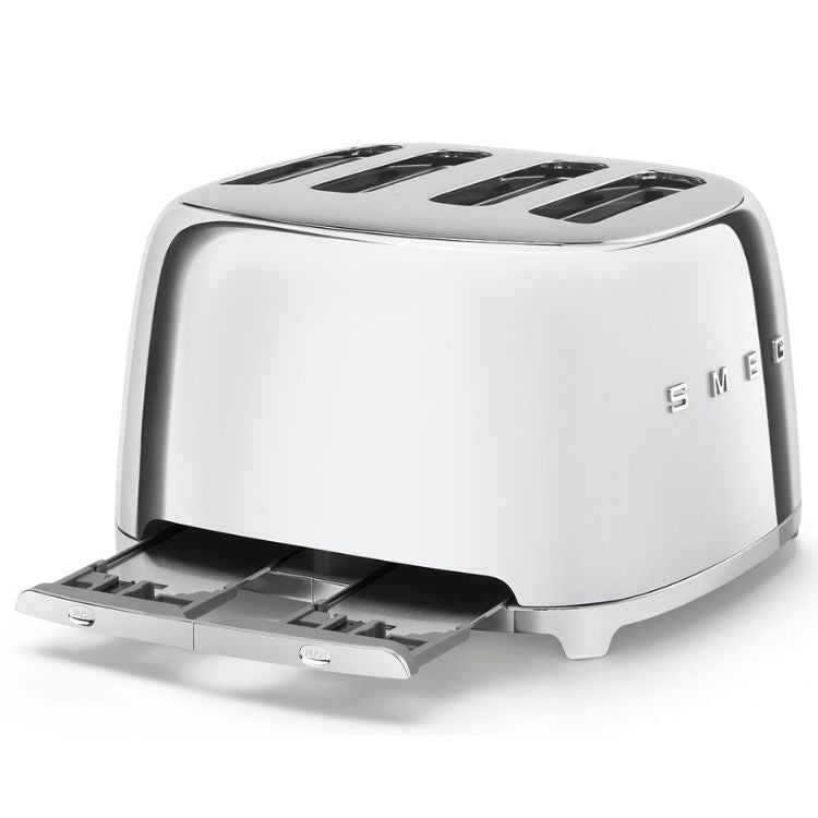 Torradeira Smeg Anni 50 4 Fatias Cromado