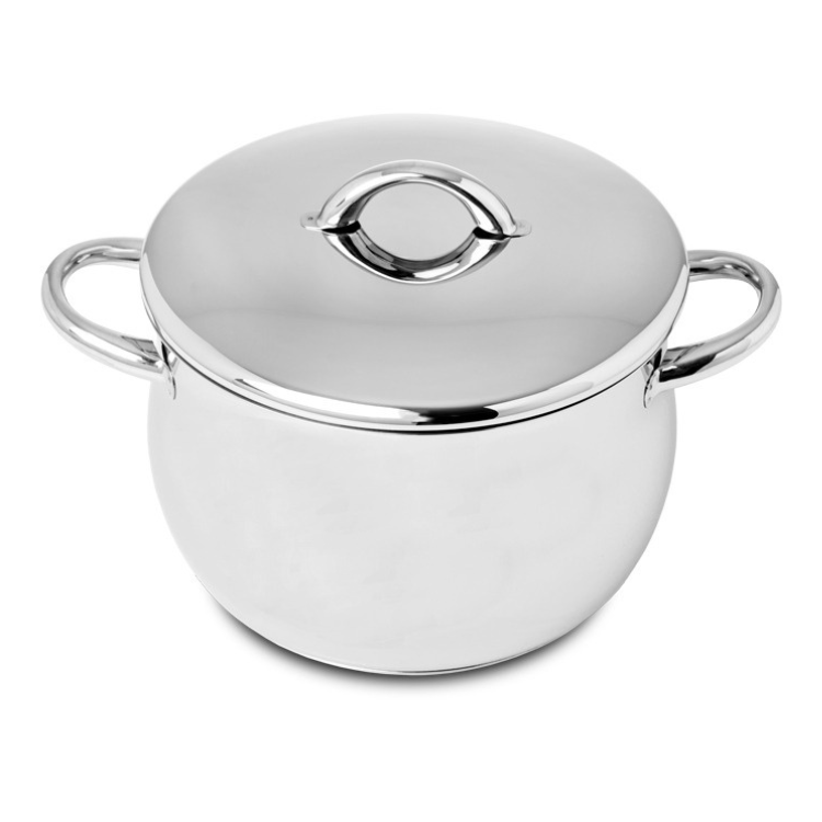 Trem de Cozinha Silampos 9 Peças + Faqueiro 24 Peças DOMUS Aço Inoxidável