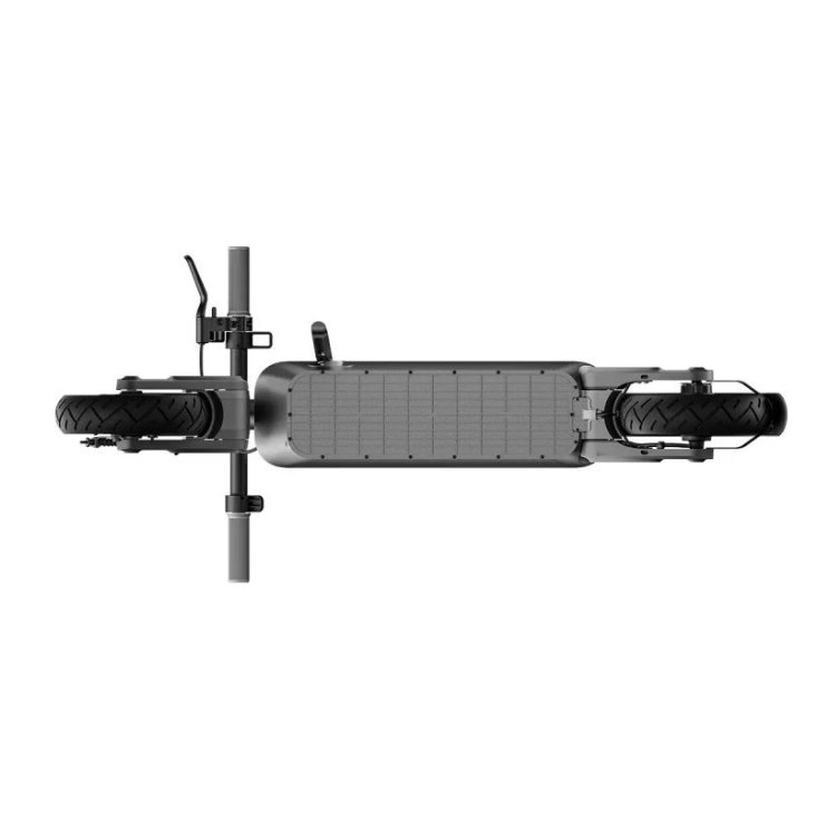 Trotinete elétrica Xiaomi Mi Scooter 4 Ultra, cor preta, estrutura dobrável e pneus grossos.