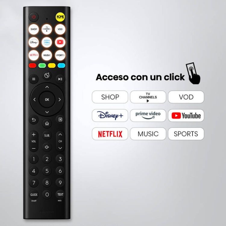 Televisão Hisense A4S (2026) Smart TV LED HD 32"
