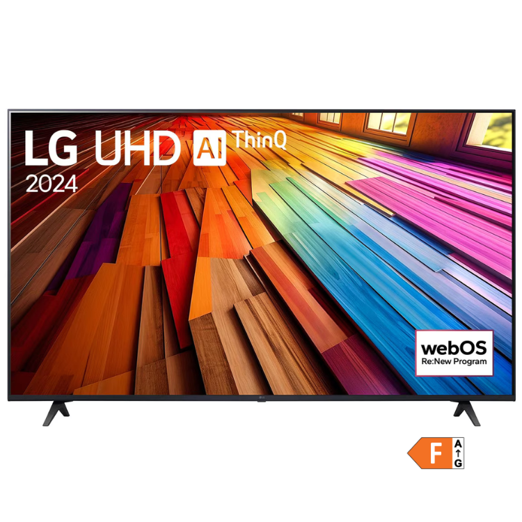 Televisão LG Série UT80 2024 Smart TV 4K WebOS LED 75"