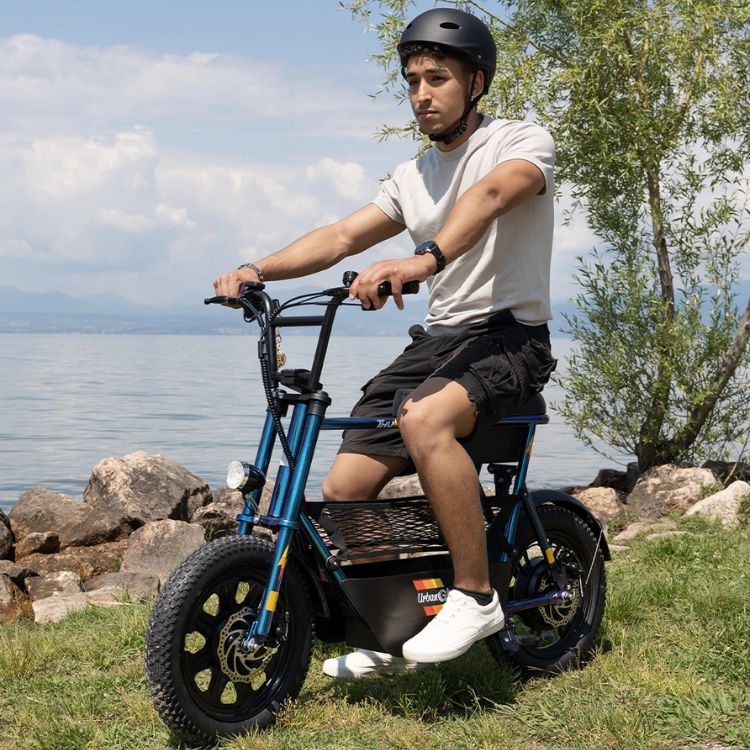 Bicicleta Eléctrica UrbanGlide Thunder 160 Azul