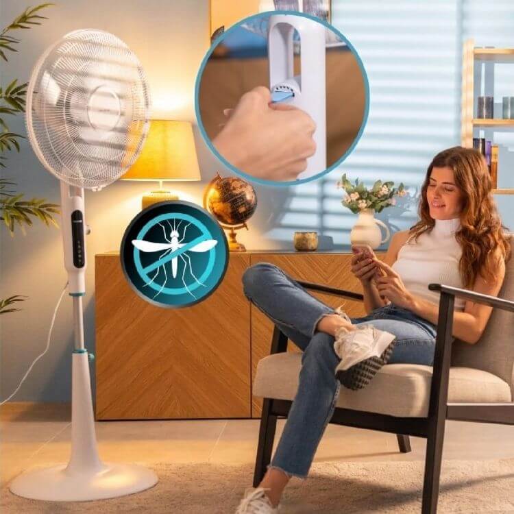 Ventoinha de Pé Cecotec EnergySilence 1600 Moskito