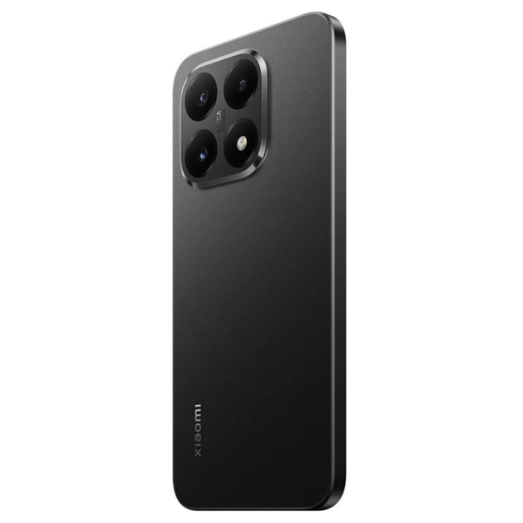 Xiaomi 15T 5G preto, smartphone com quatro câmeras traseiras e logotipo Xiaomi na parte inferior.