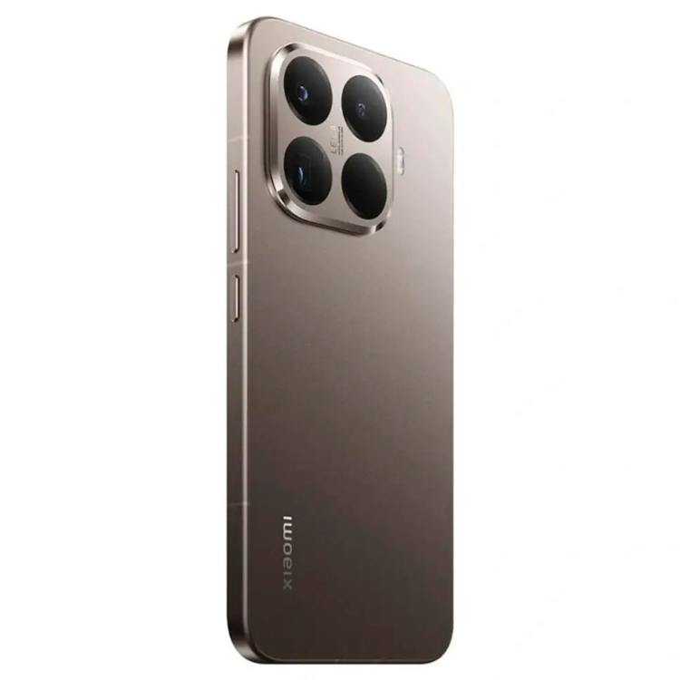 Xiaomi 15T Pro 5G dourado, vista traseira com quatro câmeras.