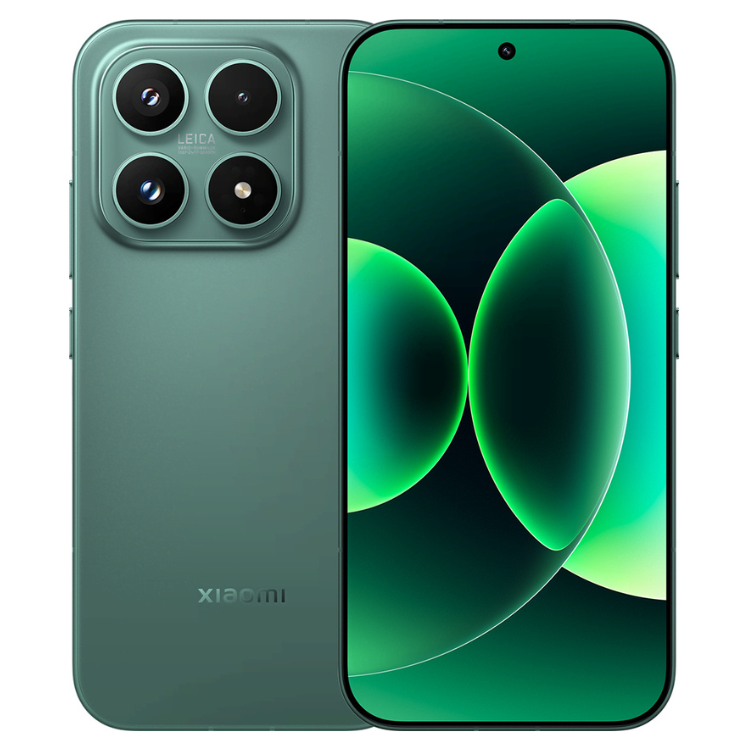 Smartphone Xiaomi 17 verde, 12GB/512GB, 5G, Dual Sim, com quatro câmeras traseiras e tela de 6.3 polegadas.