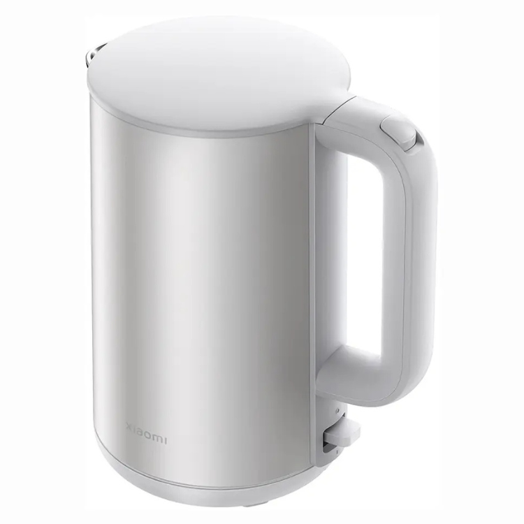 Xiaomi electric kettle, white, stainless steel, 1.7L, 1800W.