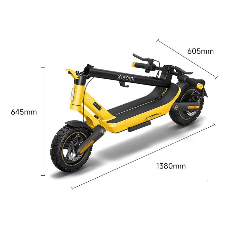 Trotinete Elétrica Xiaomi Mi Scooter 6 Ultra Amarelo