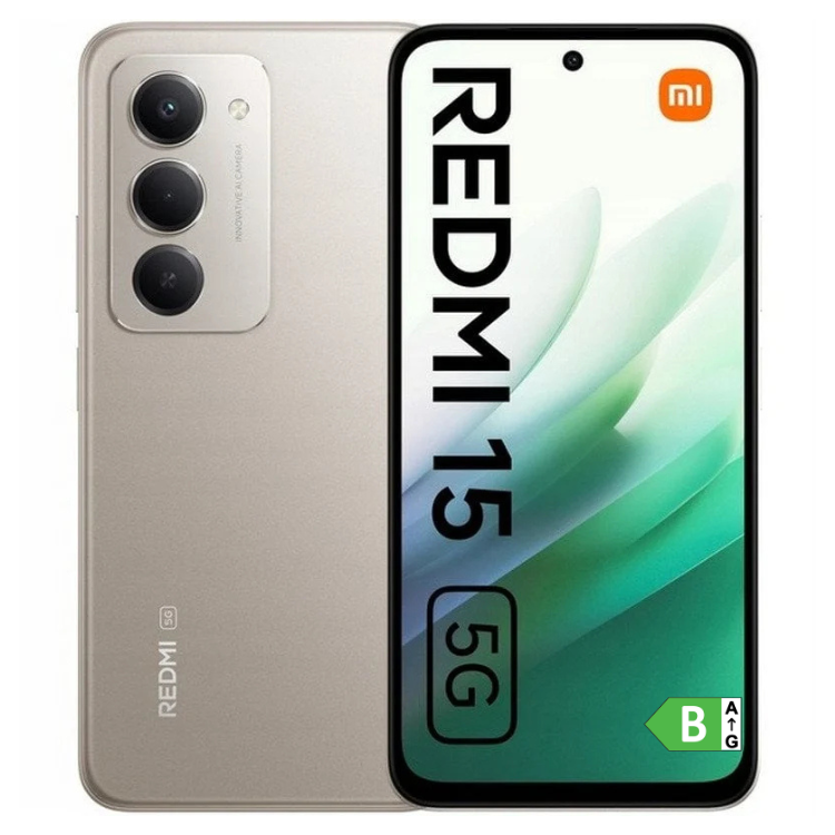 Xiaomi Redmi 15 8GB/256GB 5G Dual Sim Cinzento