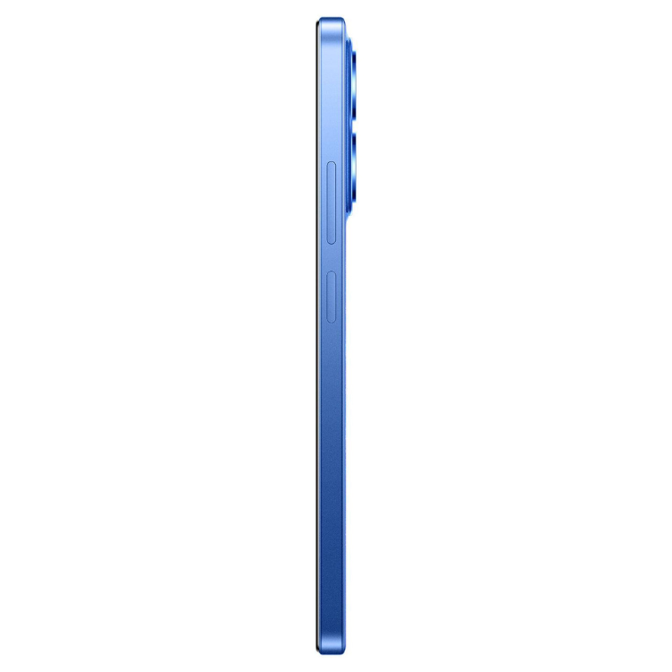 Smartphone Xiaomi Redmi 15C, 4GB/128GB, Dual Sim, cor azul, lado direito.
