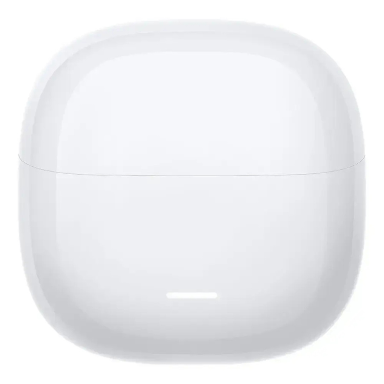 Auriculares Bluetooth Xiaomi Redmi Buds 8 Lite branco, caixa de carregamento.