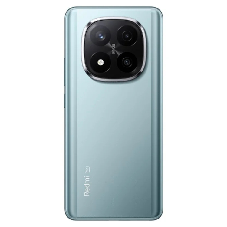 Xiaomi Redmi Note 14 Pro, azul, 12GB/512GB, câmara tripla na parte traseira.