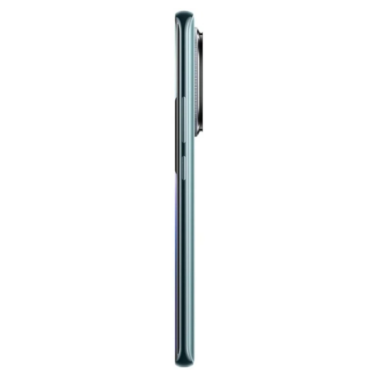 Smartphone Xiaomi Redmi Note 14 Pro, azul, lateral.