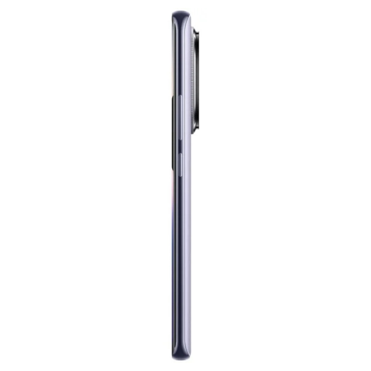 Xiaomi Redmi Note 14 Pro+ 5G, smartphone roxo, lado direito, 8GB/256GB, Dual Sim.