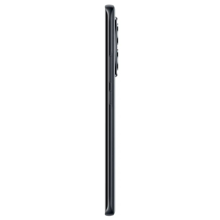Xiaomi Redmi Note 15, smartphone preto, lado lateral com botões e entradas.