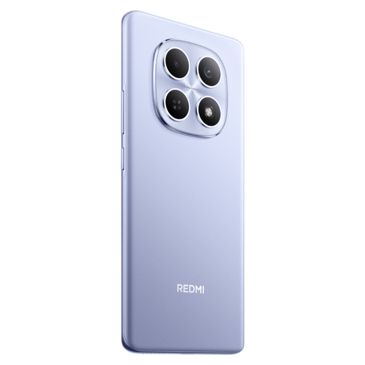 Smartphone Xiaomi Redmi Note 15 roxo com 4 câmeras traseiras
