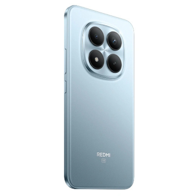 Smartphone Xiaomi Redmi Note 15 Pro+ 5G, azul, 8GB/256GB, quatro câmeras traseiras.