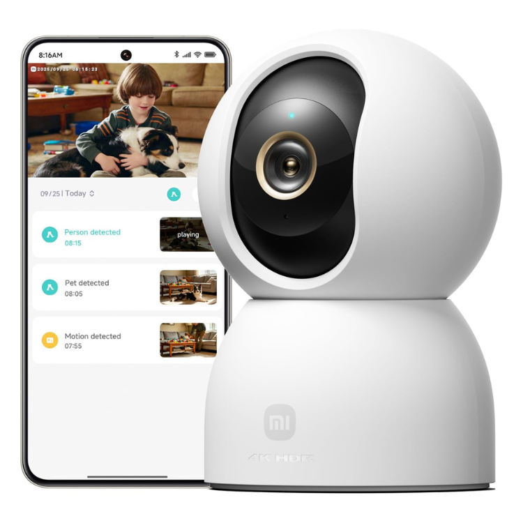 Câmara Videovigilância Xiaomi Smart Camera C701 4K Wi-Fi Branco