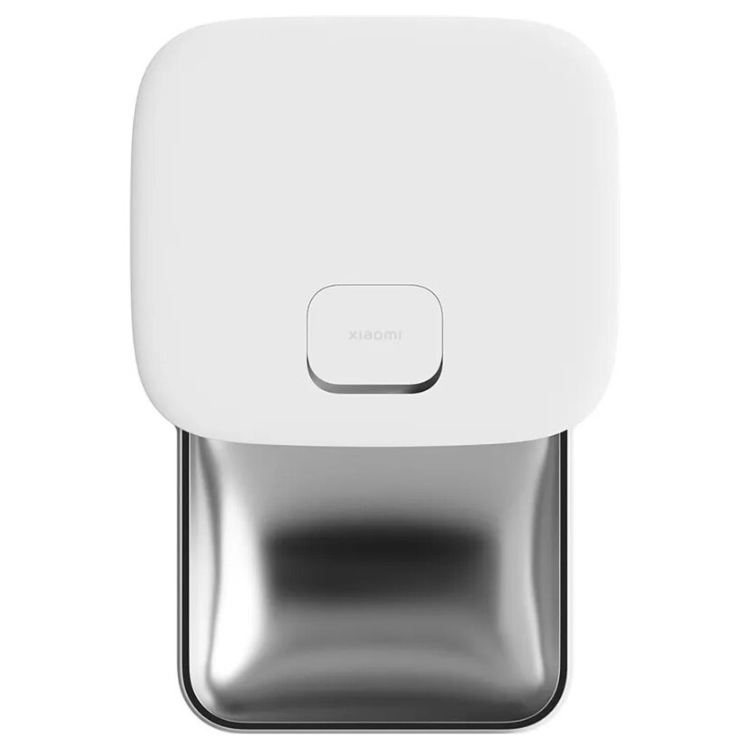 Xiaomi Smart Pet Food Feeder 2, white and silver automatic pet feeder.