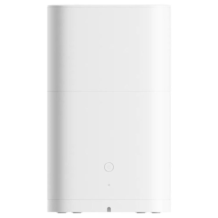 Xiaomi Smart Pet Food Feeder 2, white automatic pet feeder with button and sensor.