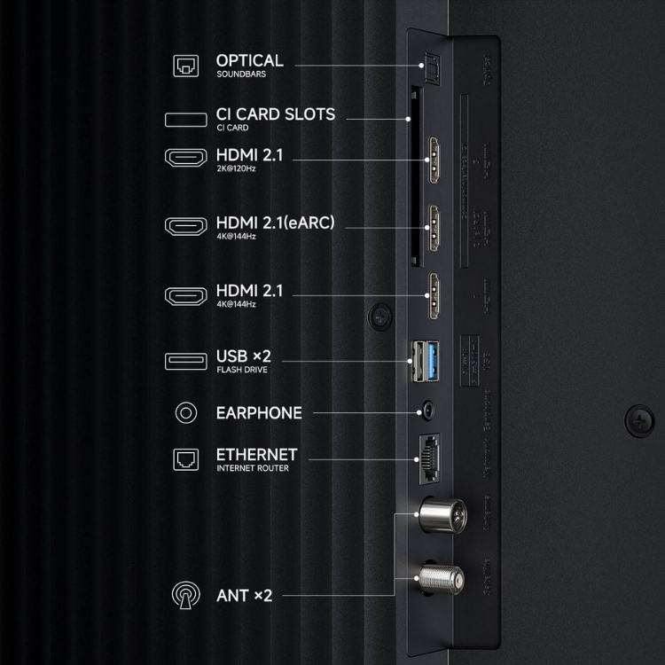 Televisão Xiaomi TV S Pro (2026) Smart TV 4K Mini LED 55"