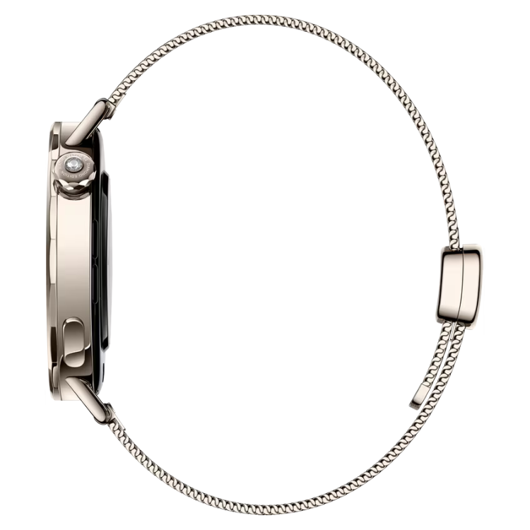 Smartwatch Xiaomi Watch S4 c/ Bracelete Milanesa Dourado
