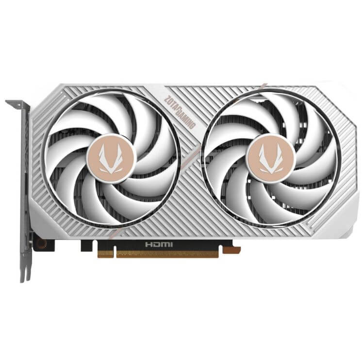 Placa Gráfica Zotac Gaming RTX 5050 Twin Edge OC White Edition 8GB GDDR6 DLSS4